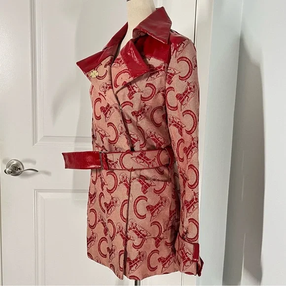 BLUET Handmade Trench coat size S - Picture 8 of 17